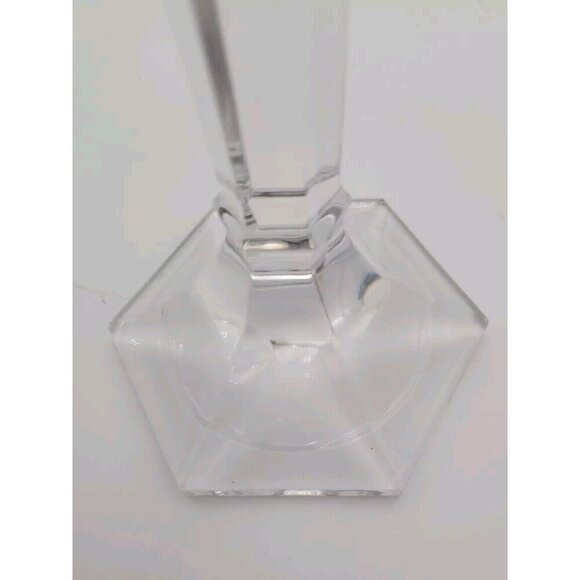 Mikasa Lead Crystal Glass Cambridge 12 Inch Candlesticks Holders EUC Vintage - Picture 11 of 11